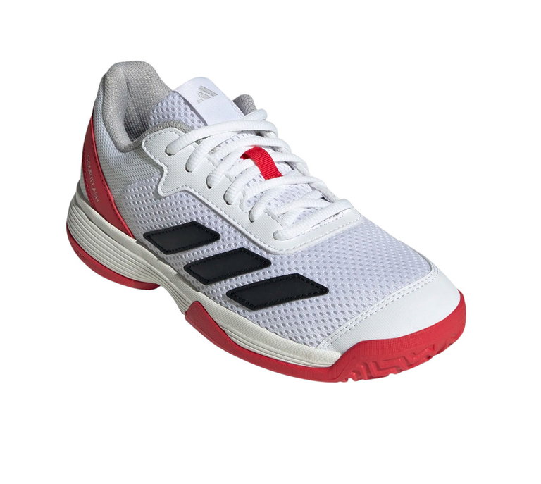 adidas Tennisschuhe Courtflash Allcourt 2025 weiss/rot Jungen