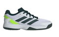 adidas Tennisschuhe Ubersonic Allcourt 2025 weiss/dunkelgrün Kinder