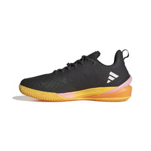 adidas buty tenisowe adizero Cybersonic Clay/Piasek/Lekkość 2024 czarny/pomarańczowy męskie