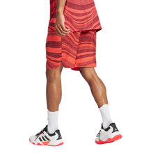 adidas Club Climacool Graphic Tennis Shorts 9in short red men's