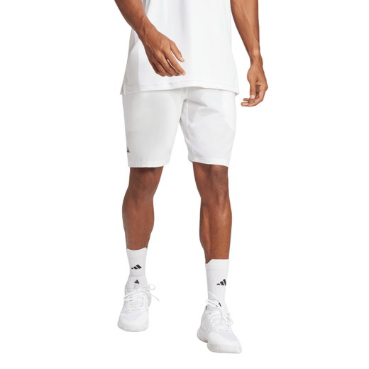 adidas Tennishose Club Climacool Stretch Woven 7in kurz weiss Herren