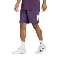adidas Club Climacool 3-Stripes Tennis Shorts 9-inch short purple men's