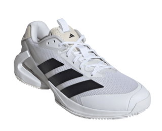 adidas Tennisschuhe Adizero Ubersonic 5 Clay/Sandplatz weiss/schwarz/grau Herren