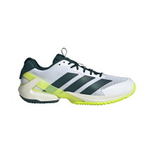 adidas tennis shoes Adizero Ubersonic 5 Clay/Sand court white/green/lime men's