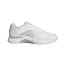 adidas tennis shoes Avacourt 3 clay/sand court white/silver ladies