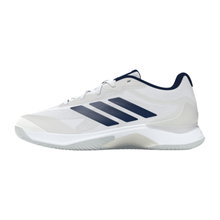 adidas tennis shoes Avacourt 3 clay/sand court white/navy blue ladies
