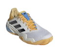adidas Tennisschuhe Barricade 13 Clay/Sandplatz 2024 weiss/schwarz/orange Damen