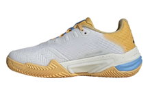 adidas Buty tenisowe Barricade 13 Clay/Piaskowe 2024 białe/czarne/pomarańczowe Damskie