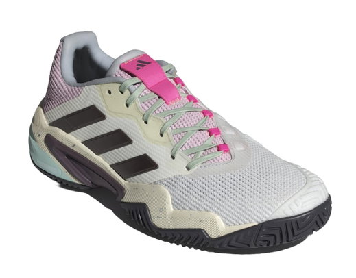 adidas Tennisschuhe Barricade 13 Allcourt/Stabil 2024 weiss/bunt Herren