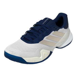 adidas Tennis Shoes Barricade 14 Clay/Sand Court/Stability 2026 white/navy blue Men's