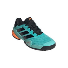 adidas buty tenisowe Barricade Allcourt 2026 turkusowo-niebieskie dziecięce