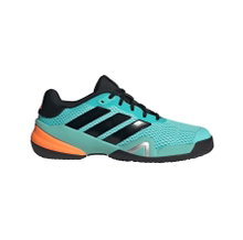 adidas buty tenisowe Barricade Allcourt 2026 turkusowo-niebieskie dziecięce