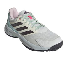 adidas CourtJam Control 3 Clay/Sand Court Tennis Shoes White/Multicolour Men's
