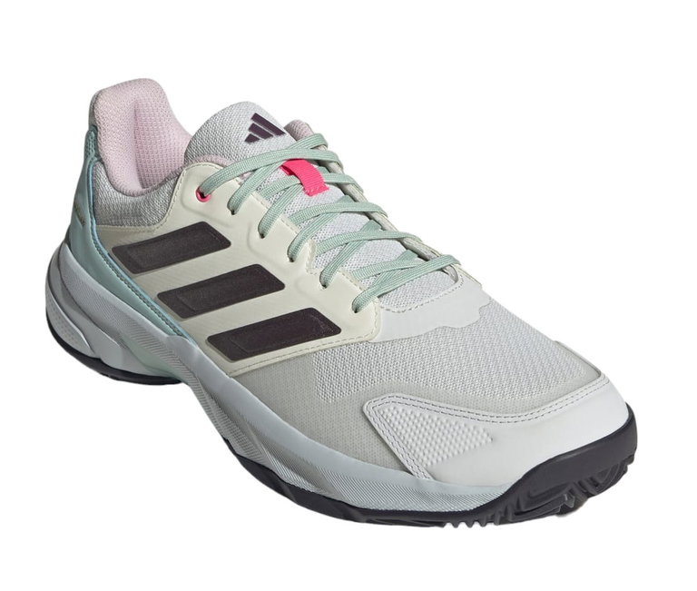 adidas Tennisschuhe CourtJam Control 3 Clay/Sandplatz weiss/bunt Herren
