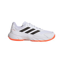 adidas CourtJam Control 3 Tennis Shoes Clay/Sand Court 2026 white/orange men's