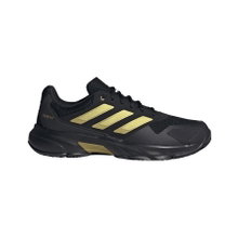 adidas CourtJam Control 3 Allcourt Tennis Shoes black/gold men's