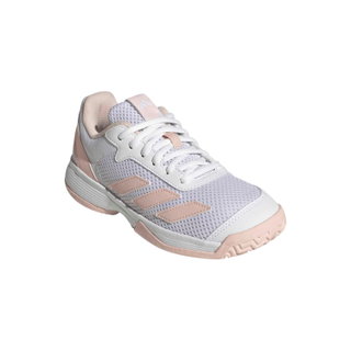 adidas Tennisschuhe Courtflash Allcourt 2025 weiss/rosa Mädchen