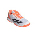 adidas Tennisschuhe Courtflash Allcourt weiss/orange Kinder