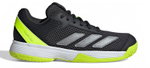adidas Tennisschuhe Courtflash Allcourt 2025 carbongrau/lime Jungen
