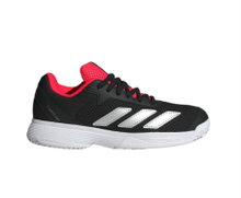 adidas buty tenisowe Courtflash Allcourt 2025 czarne/czerwone dziecięce