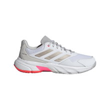 adidas Tennisschuhe CourtJam Control 3 Allcourt 2025 weiss/silber Damen