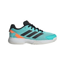 adidas tennis shoes Ubersonic Allcourt 2025 turquoise blue children