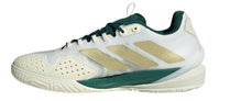adidas tennis shoes adizero Cybersonic Allcourt/cushioning 2025 white/green/gold men's
