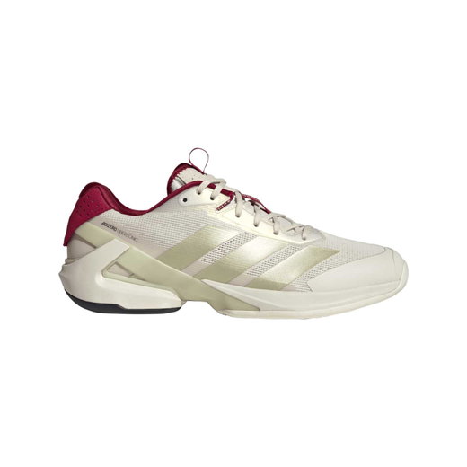 adidas Tennisschuhe adizero Ubersonic 5 Allcourt/Leichtigkeit beige/silber/bordeauxrot Herren
