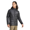 adidas Kurtka puchowa Terrex Multi Light z kapturem (ciepła, wodoodporna) czarna męska