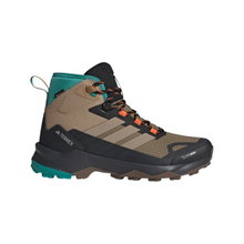 adidas Trekking-Wanderschuhe Terrex Skychaser AX5 Mid Climawarm+ GTX (wasserdicht) braun/schwarz/tealblau Herren