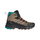 adidas Trekking-Wanderschuhe Terrex Skychaser AX5 Mid Climawarm+ GTX (wasserdicht) braun/schwarz/tealblau Herren