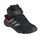 adidas Trail-Laufschuhe Fortatrail EL (Freizeit, All Terrain, Klettverschluss) schwarz/silber/rot Kinder