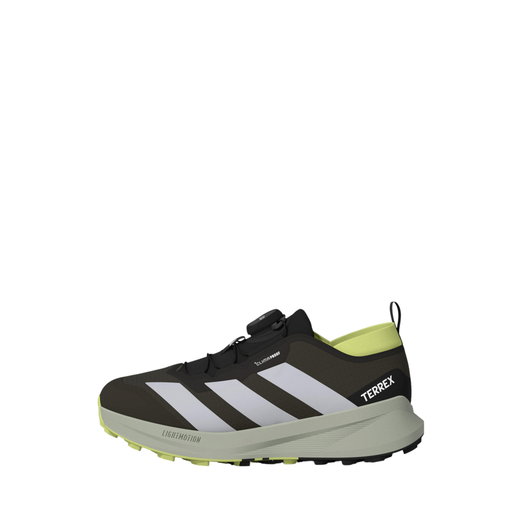adidas Trail-Laufschuhe Terrex Agravic Boa 2026 (BOA-Schnürsystem) schwarz/gelb Kinder