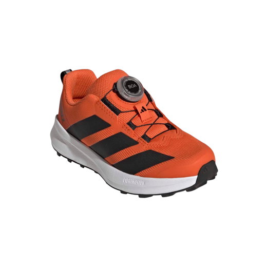 adidas buty do biegania w terenie Terrex Agravic Boa 2026 (system sznurowania BOA) pomarańczowo-czarne dziecięce