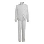 adidas Trainingsanzug ALL SZN Graphic (Baumwolle, weiches Material) grau Kinder