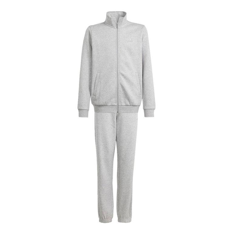 adidas Trainingsanzug ALL SZN Graphic (Baumwolle, weiches Material) grau Kinder