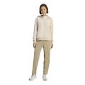adidas Trainingsanzug Essentials Linear beige/khakigrün Damen