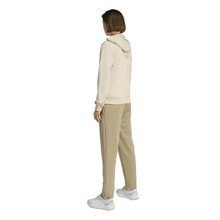 adidas Essentials Linear Tracksuit beige/khaki green for women