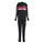 adidas Trainingsanzug Seasonal Essentials Tiberio 3-Streifen schwarz/weiss/rot Jungen
