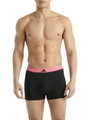 adidas Unterwäsche Boxershorts Trunk Climacool Active Micro Flex Eco schwarz/grau/pink Herren - 3 Stück