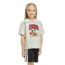 adidas Freizeit-Tshirt Disney Micky Maus Tee (Baumwolle) beige Kinder