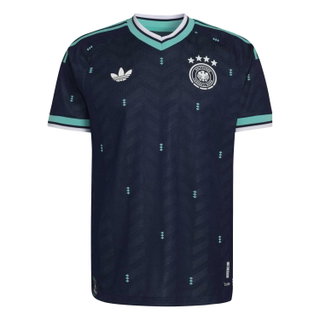 adidas T-shirt Niemcy 26 Autentyczny wyjazdowy strój niebieski męski