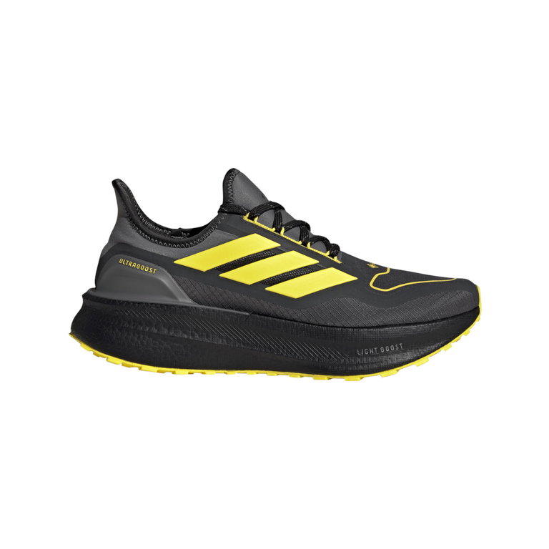 adidas Laufschuhe Ultraboost 5 GTX (Dämpfung, wasserdicht) grau/gelb Herren