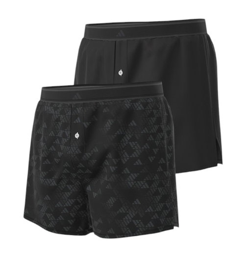 adidas underwear boxer shorts Active Woven black - 2 pieces