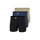 adidas Unterwäsche Boxershorts Boxer Brief Active Mictro Tech schwarz/dunkelblau/grün Herren - 3 Stück