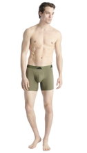 adidas underwear boxershorts ergonomic briefs black/green - 2 pieces