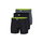 adidas Unterwäsche Boxershorts Boxer Brief Active Mictro Tech grau/schwarz Herren - 3 Stück