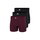 adidas Unterwäsche Boxershorts Boxer Brief Active Mictro Tech burgund/schwarz Herren - 3 Stück