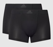 adidas Underwear Boxer Shorts Trunk with Logo Print black - 2 pieces