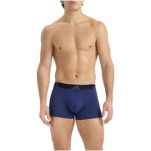 adidas bielizna bokserki Trunk Active Flex Cotton czarny/ciemnoniebieski męskie - 3 sztuki